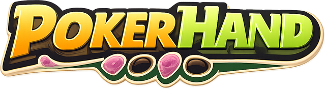 Logo poker hand